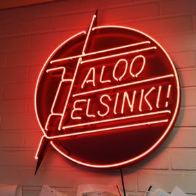 Haloo Helsinki valomainos
